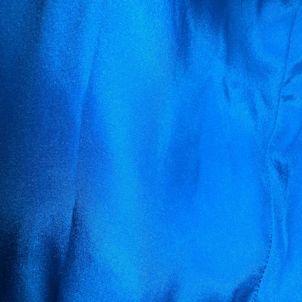 Amanda Uprichard Blue Silk Maxi Dress - Size S - Picture 13 of 14